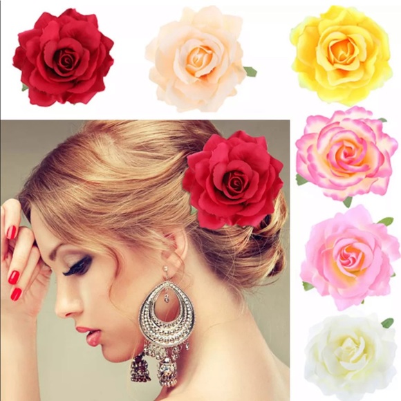 Rose 🌹Clip Hair Accessory  • NWT - Picture 2 of 3